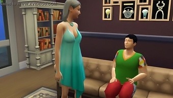 Teen Son Caught Masturbating By His Mother Leads To First Sexual Encounter