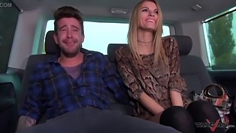 A Recently Separated Model Engages In Sexual Activity With A Man In A Van For Her Own Pleasure, Directed Towards Her Former Husband