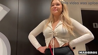 A British Supervisor Is Penetrated In The Restrooms And The Lift While On Duty!