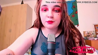 Adolescenta Roșcată Grasă Se Răsfăț În Mâncatul De Cipuri Asmr