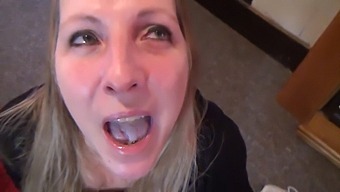 My Wife Eagerly Swallows My Cum In A Passionate Encounter