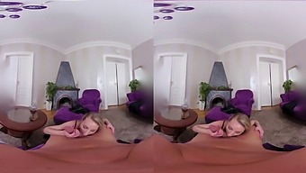 체코 Vr 비디오에서 몹스터의 아내