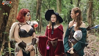Arinafox And Sweetie Fox In A Hot Role Play As Demon Kitty In This Hd Porn Video.