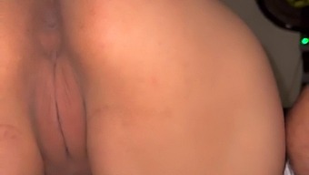 Teen Girl Assumes Doggy Style Position And Exposes Herself For Solo Play